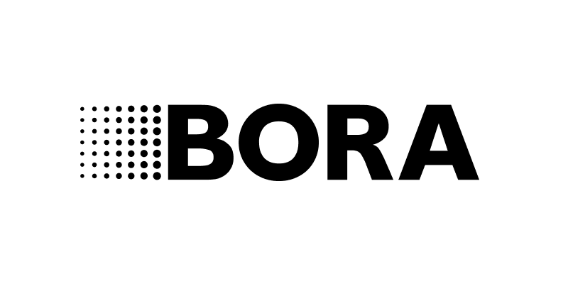 Bora Logo schwarz