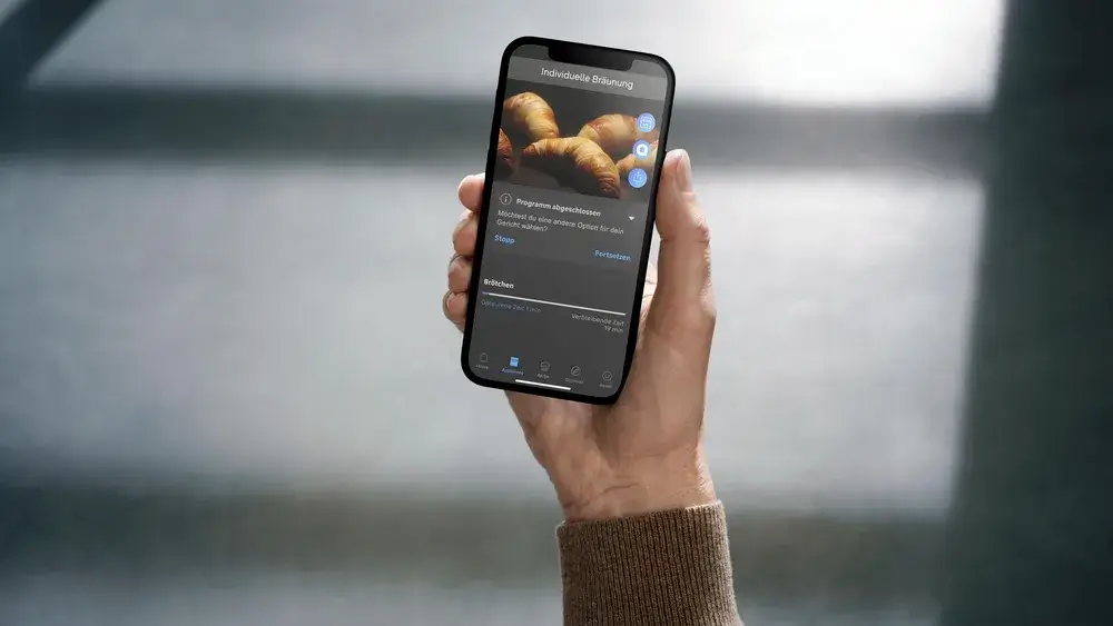 Siemens Home Connect Backöfen Backvorgang
